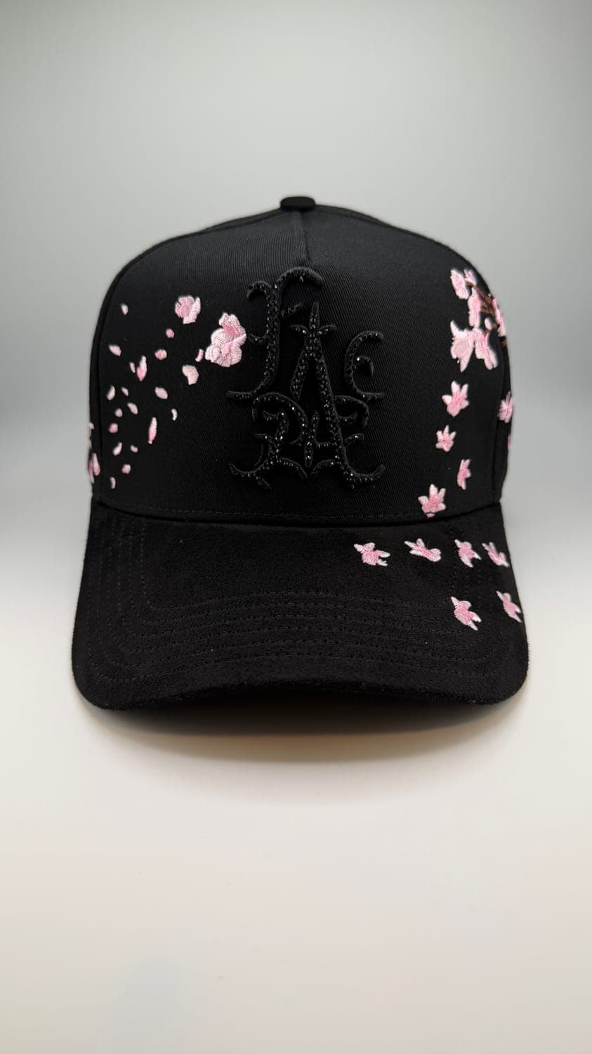 Gorra cerezo samurái negra